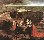 Joachim Patenier Canvas Paintings - Temptation of St Anthony